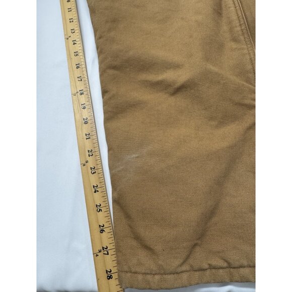 Vintage Carhartt Coveralls Mens 48R Duck Quilted Workwear Union Made USA 90s - Picture 7 of 14